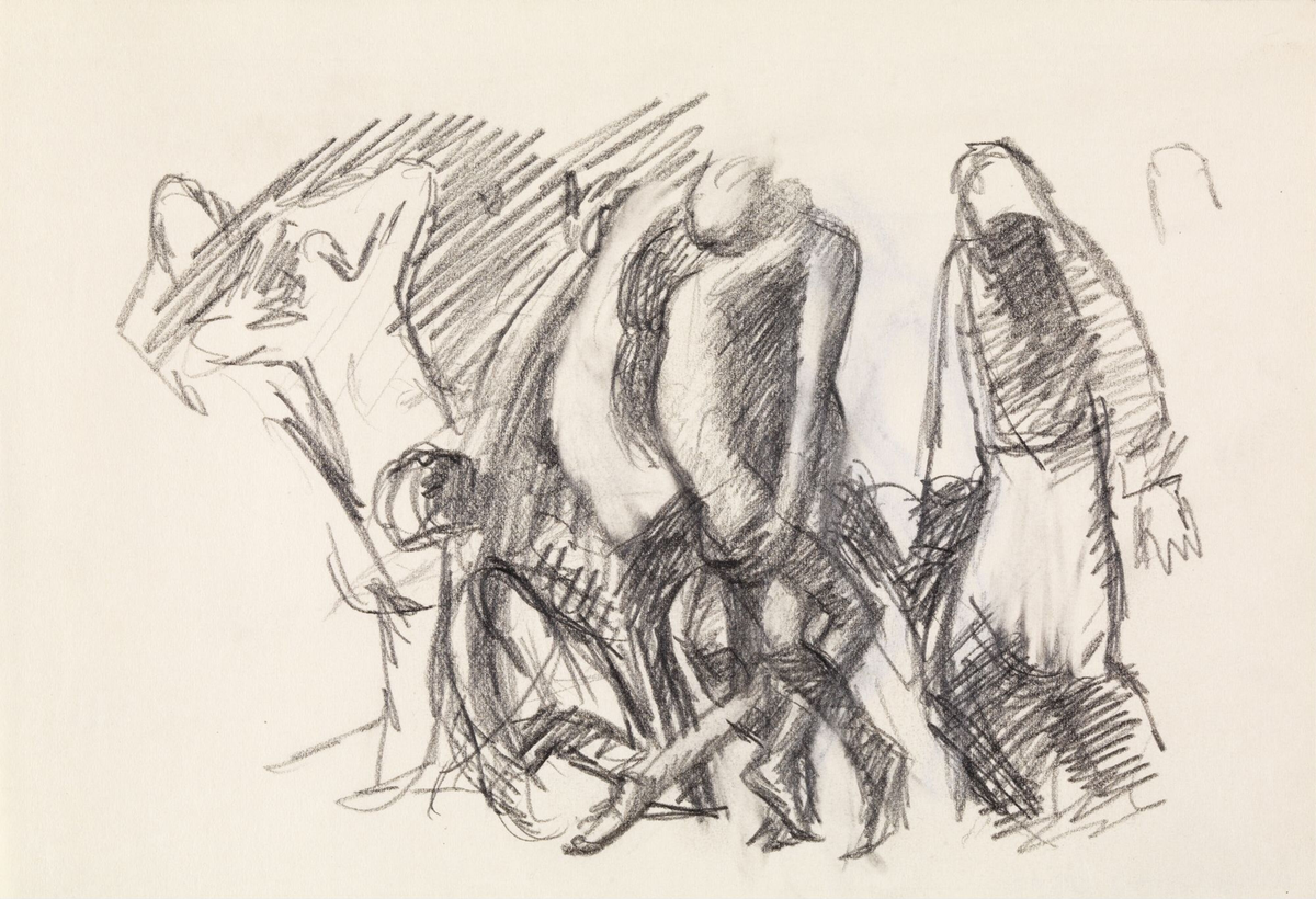 Figurstudier [Tegning]
