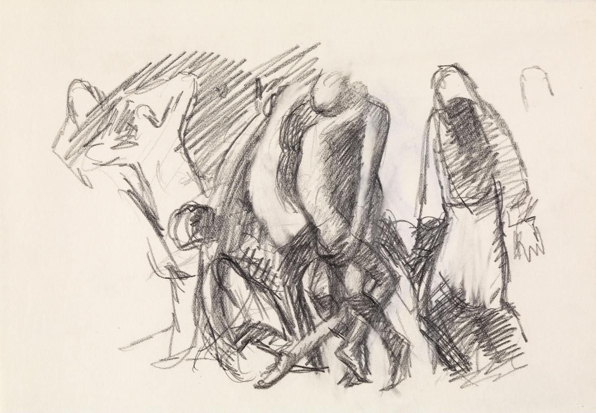 Figurstudier [Tegning]
