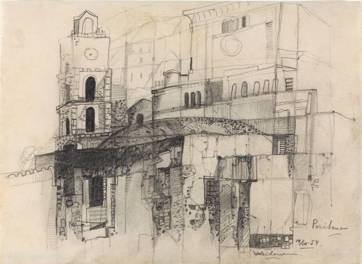 Positano [Tegning]