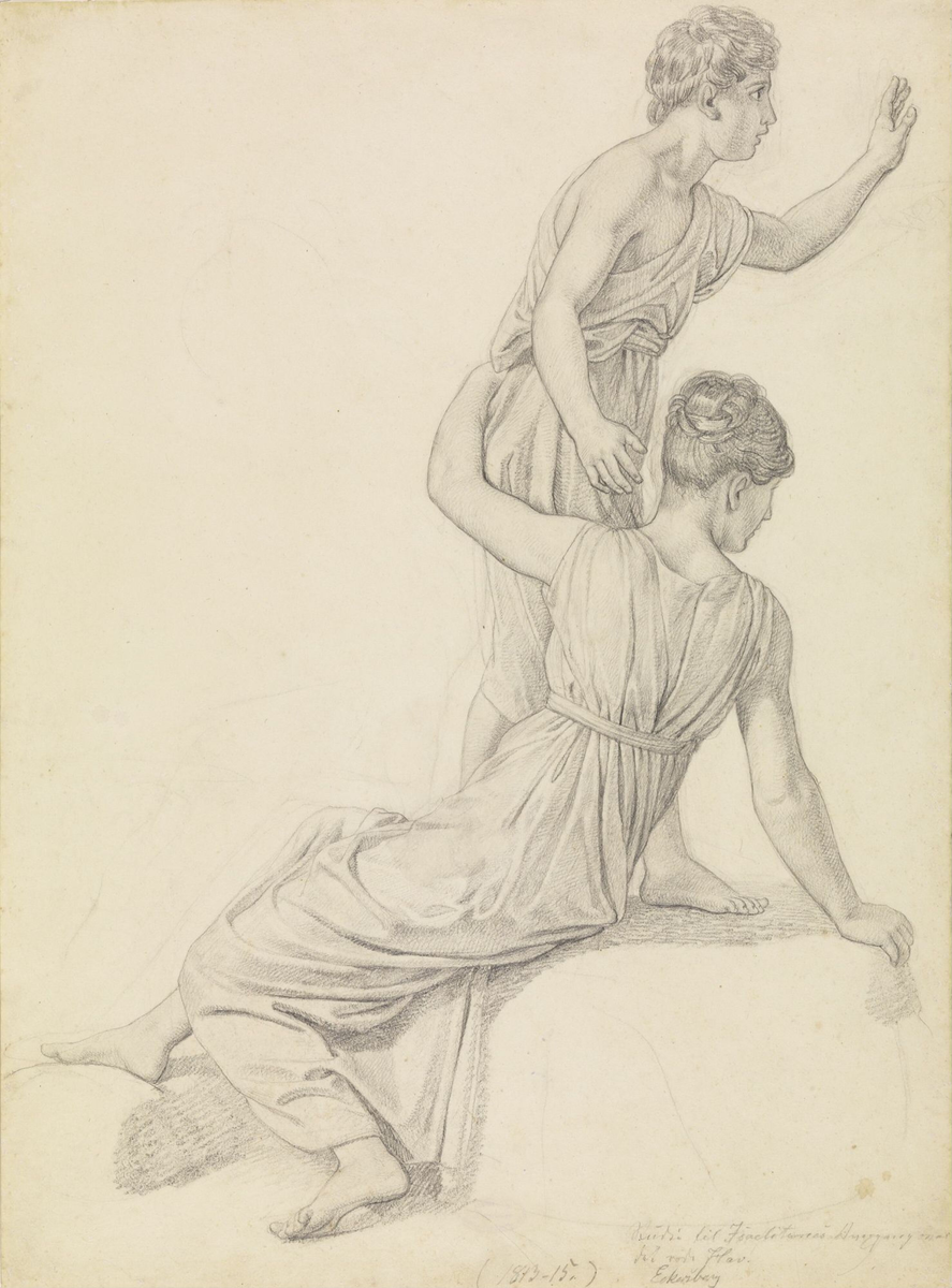Figurstudier [Tegning]