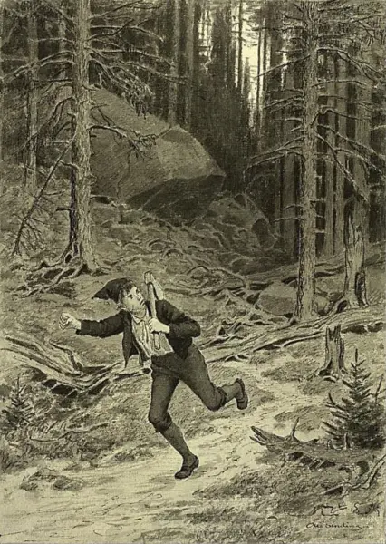 "Da jeg kom på spranget, strauk je i ett renn like ner til s