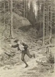 "Da jeg kom på spranget, strauk je i ett renn like ner til s