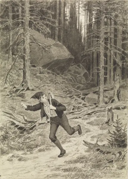 "Da jeg kom på spranget, strauk je i ett renn like ner til s