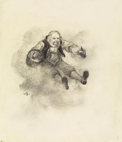 Illustrasjon til "Askeladden og de gode Hjælperne", i P. Chr