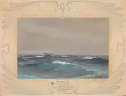 Der skreg en fugl [Tegning]