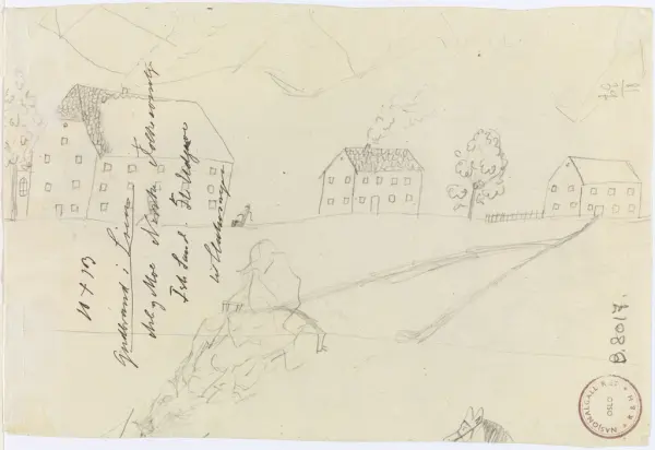 "Har jeg vunnet de hundre dalerne nå?" sa han [Tegning]