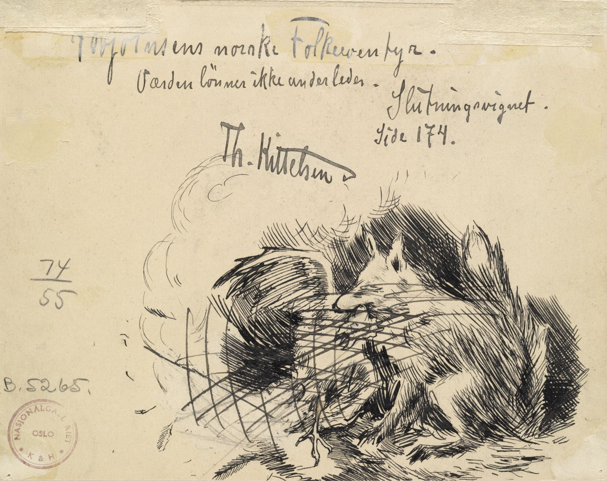 Mikkel rev [Tegning]