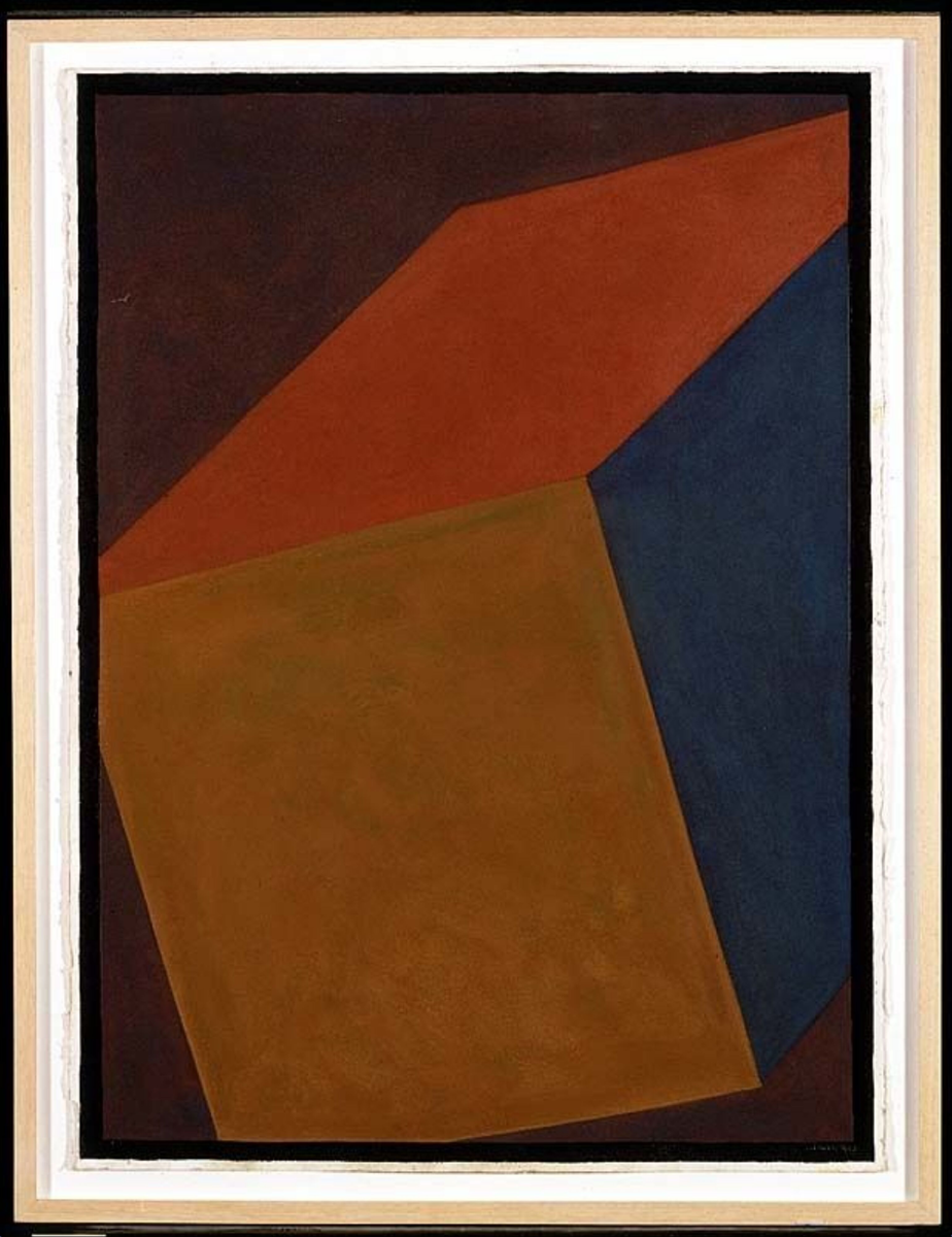 Tilted Form No. 5 [Tegning]