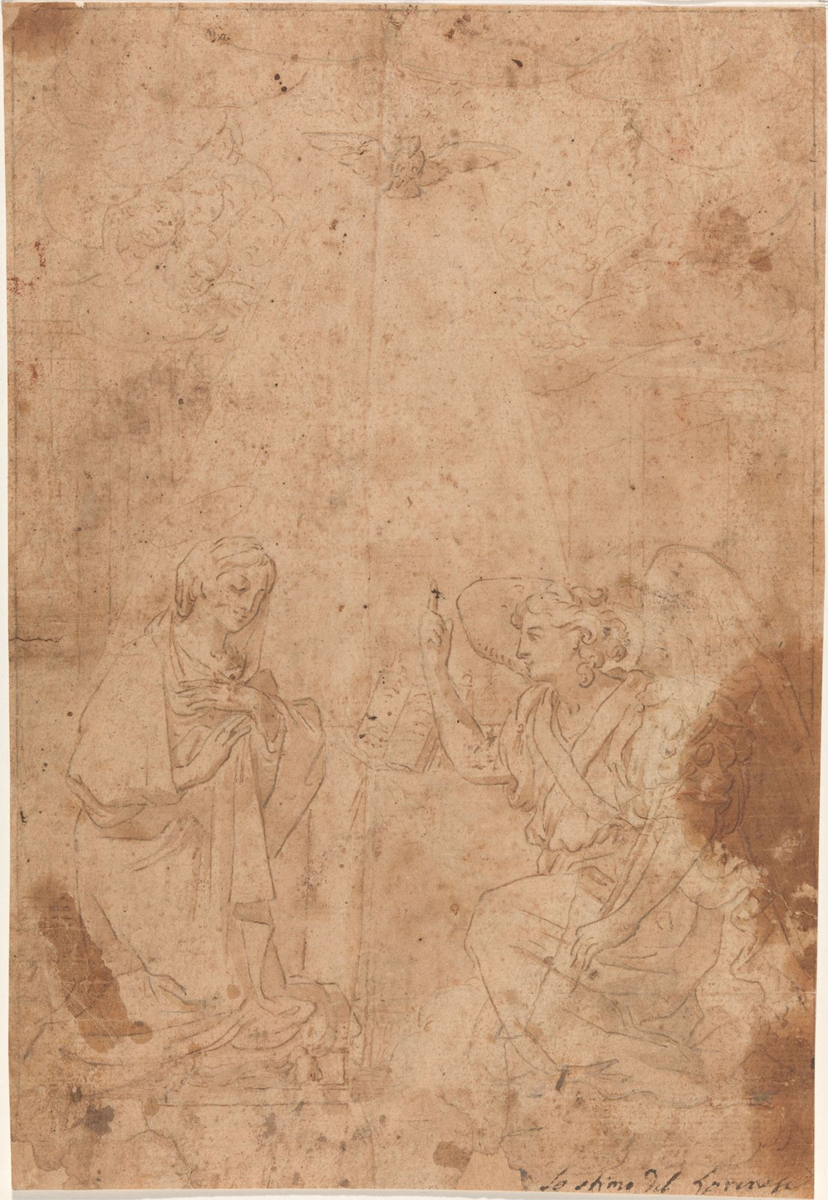 Bebudelsen [Tegning]