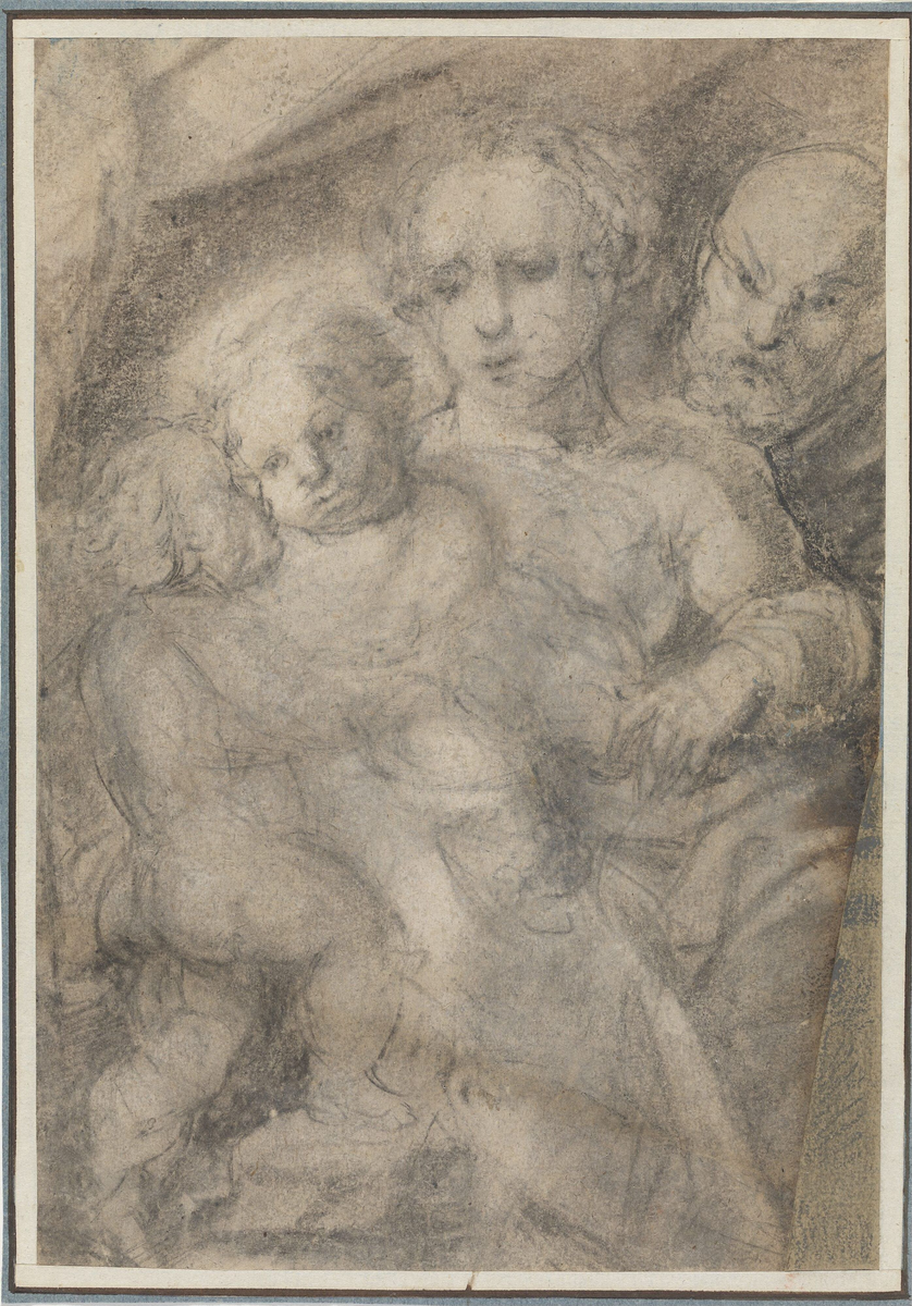 Den Hellige Familie [Tegning]