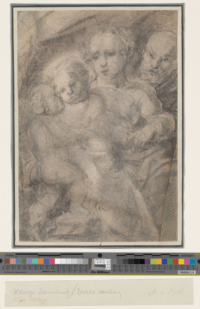 Den Hellige Familie [Tegning]