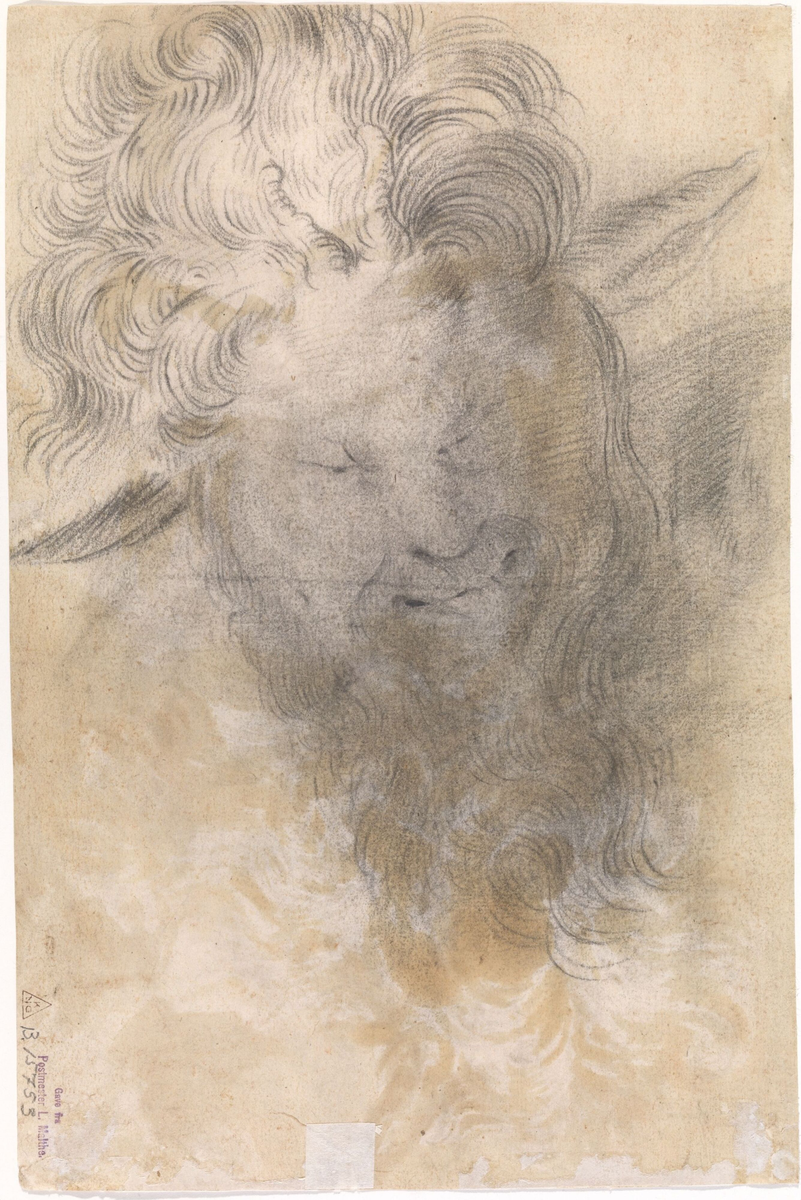 Satyr [Tegning]