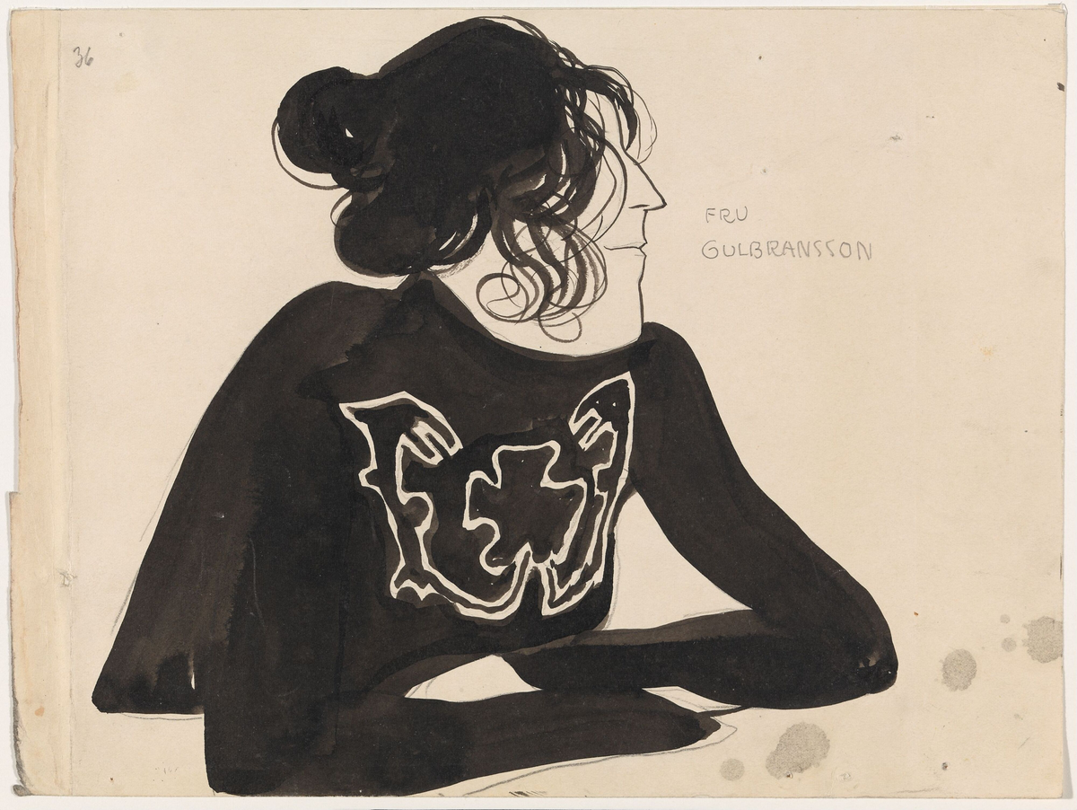 Inga Gulbransson [Tegning]