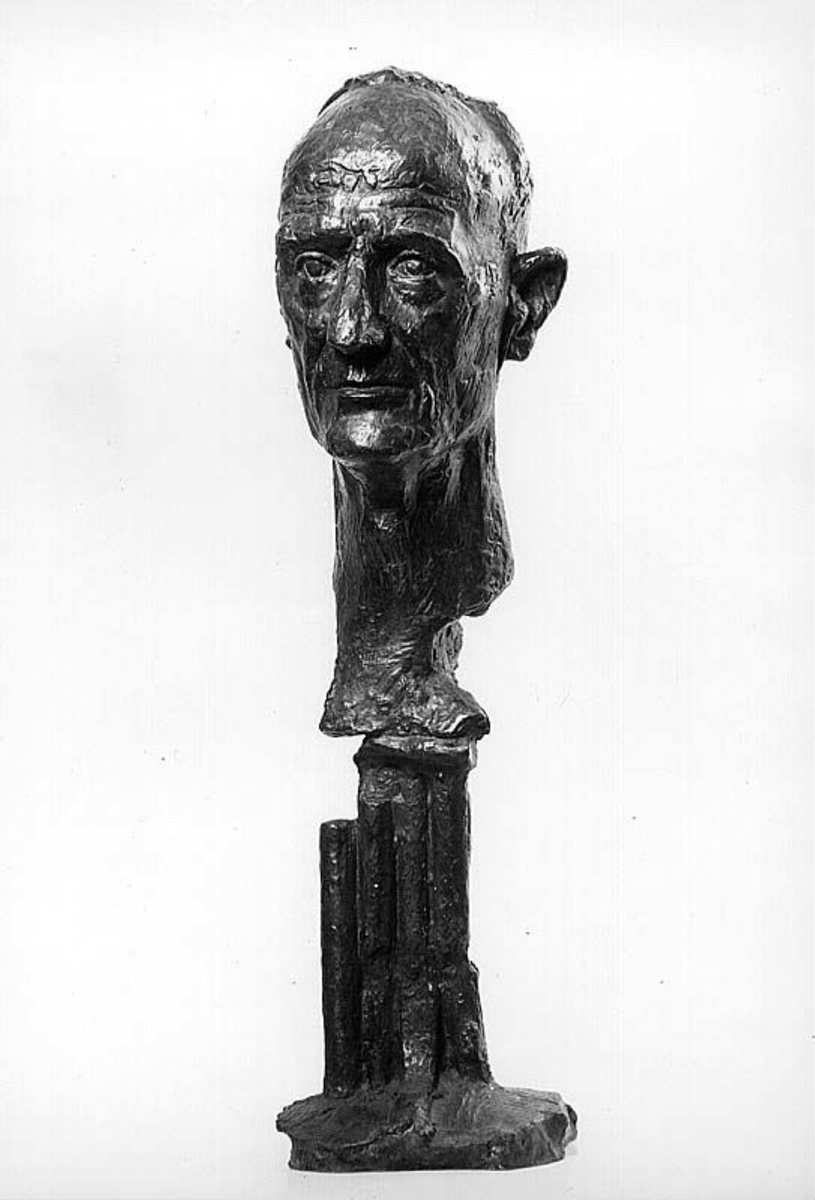 Portrett av Johan Borgen [Skulptur]