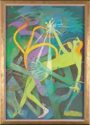 Kadaveret suges [Maleri]