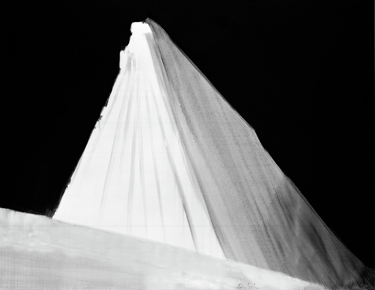 Arktisk månenatt [Maleri]