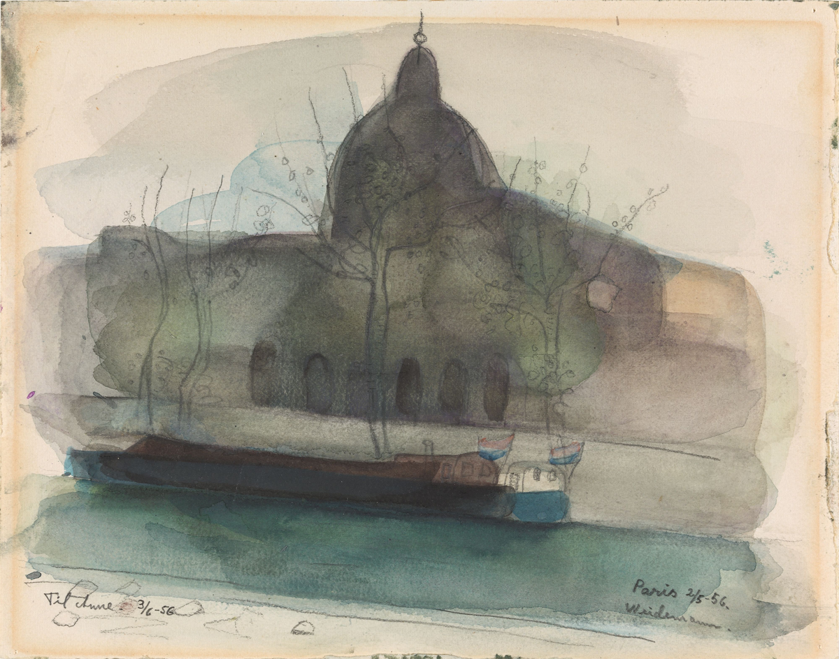 Fra Paris [Tegning]