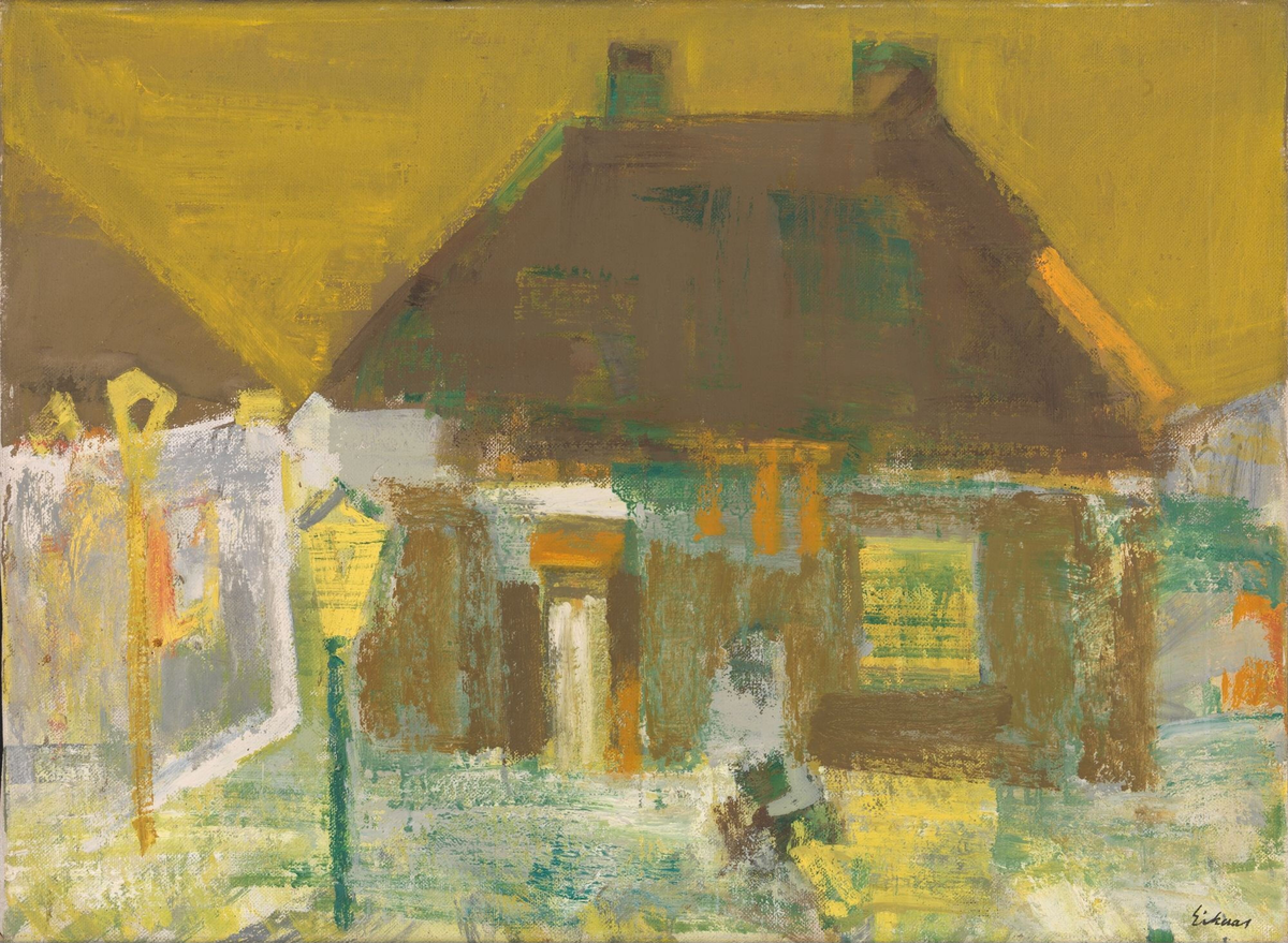 Vinterkveld [Maleri]
