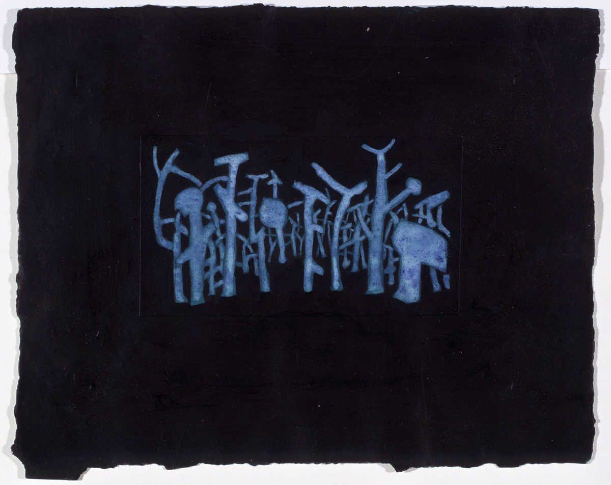 Gammel skog [Maleri]