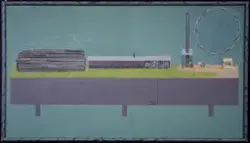 Modellbilde - vårgress [Maleri]