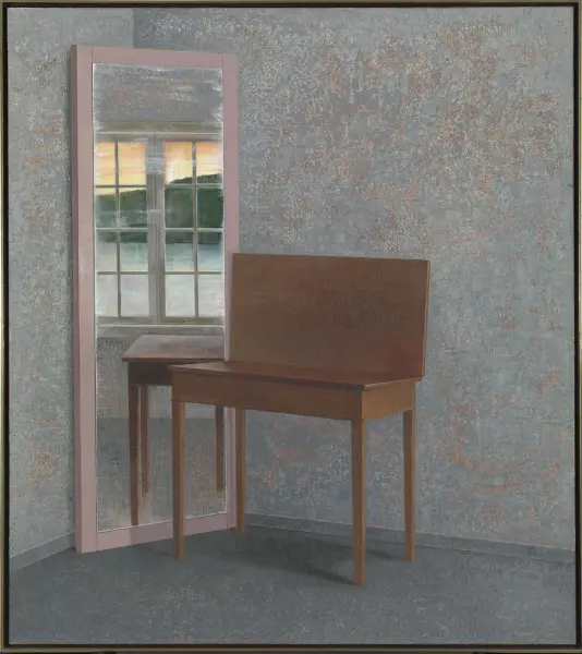 Rom med utsikt II [Maleri]