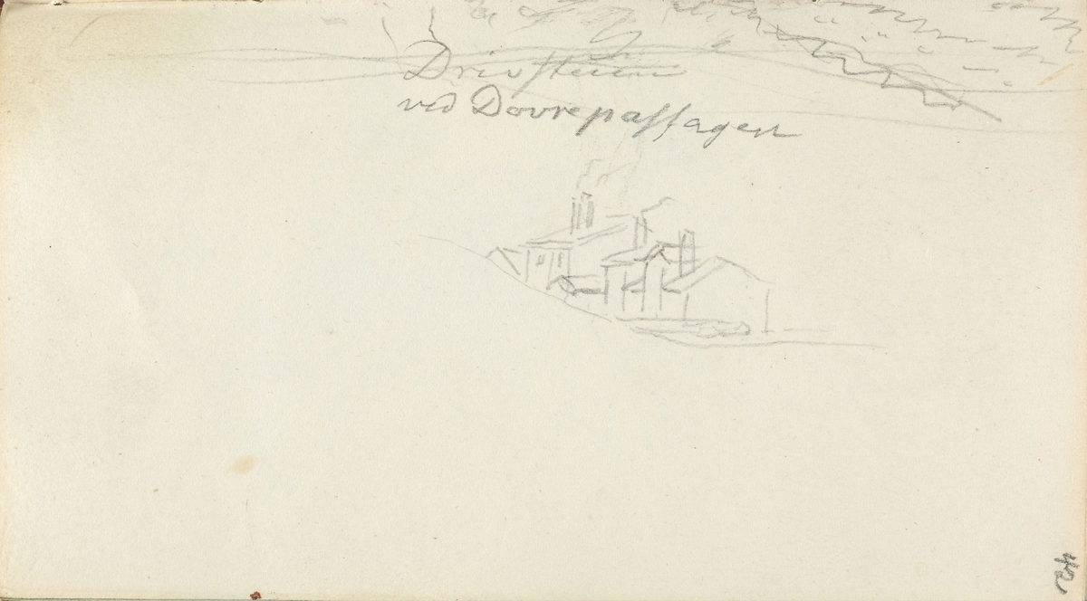 Drivstua skysstasjon [Tegning]