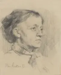 Kitty Kielland [Tegning]