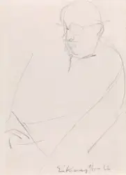 Portrett av Ivo Panaggi [Tegning]