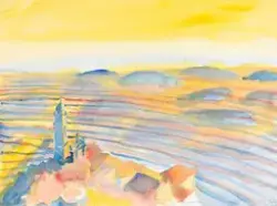 Kirketårn, Tovo [Tegning]