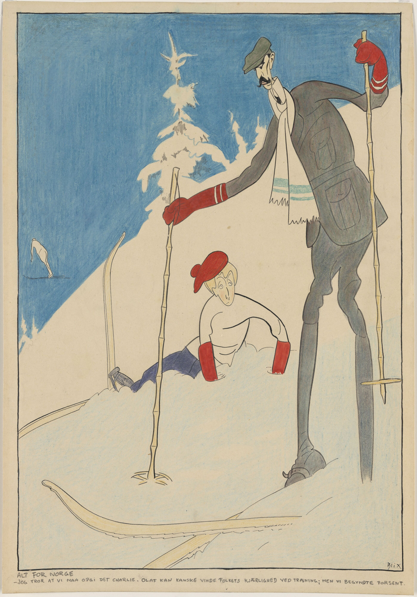 Alt for Norge [Tegning]