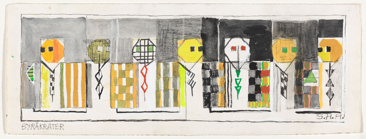 Byråkrater [Tegning]