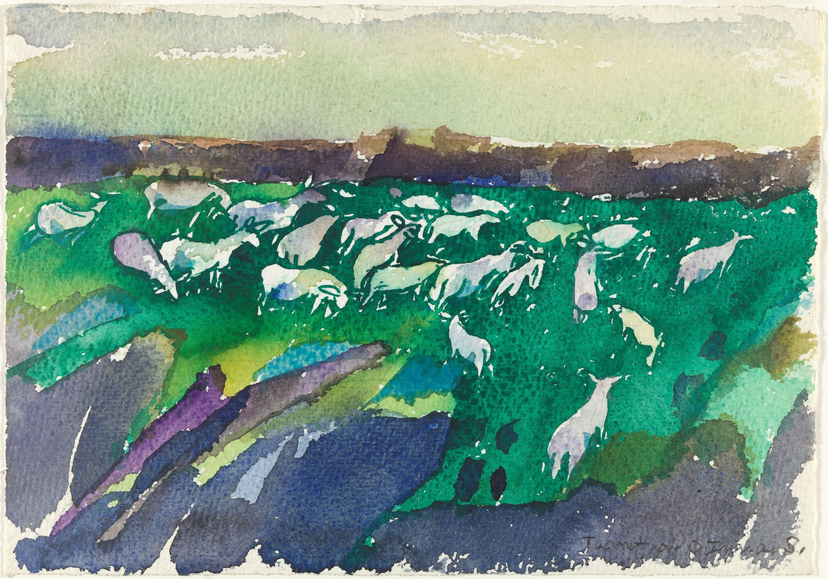 Beite, Valdres [Tegning]