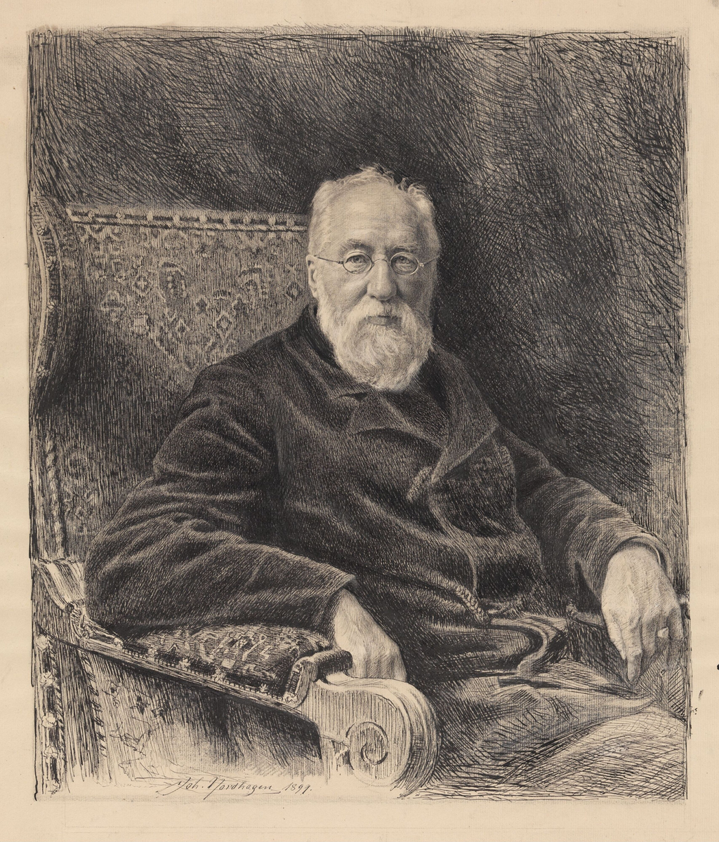 Hans Gude [Tegning]