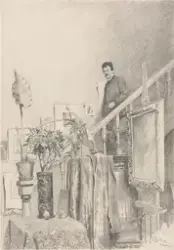 Eilif Peterssen [Tegning]