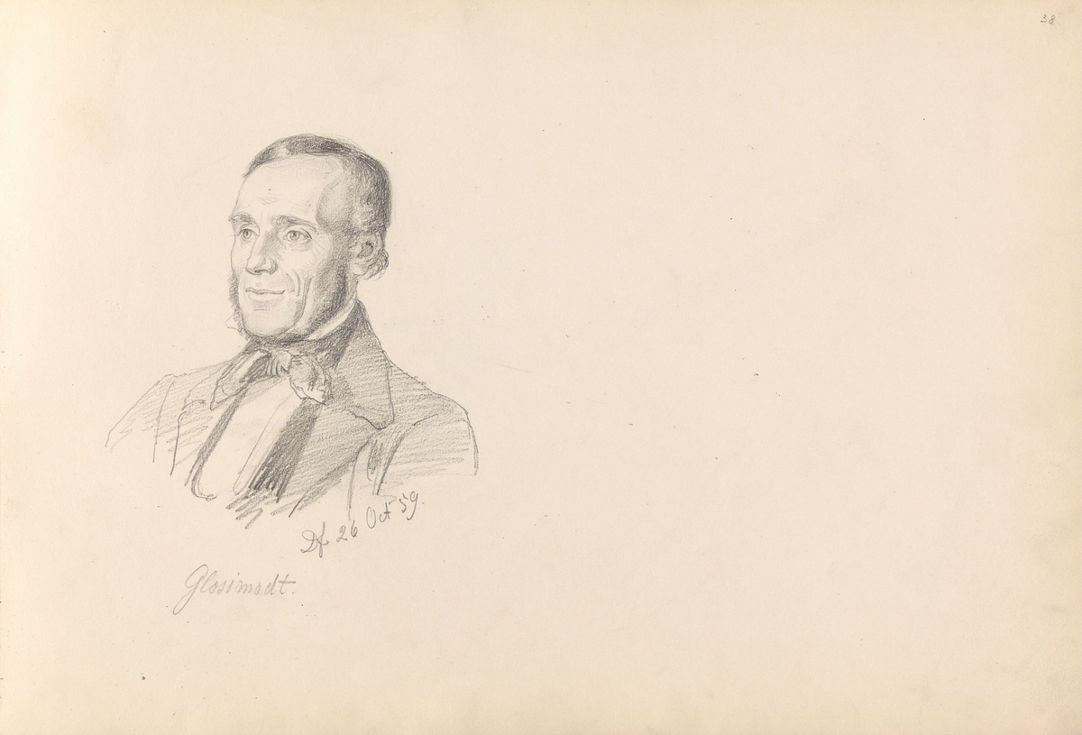 Olaf Glosimodt [Tegning]