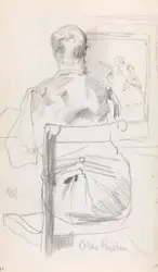 Olav Rusti [Tegning]