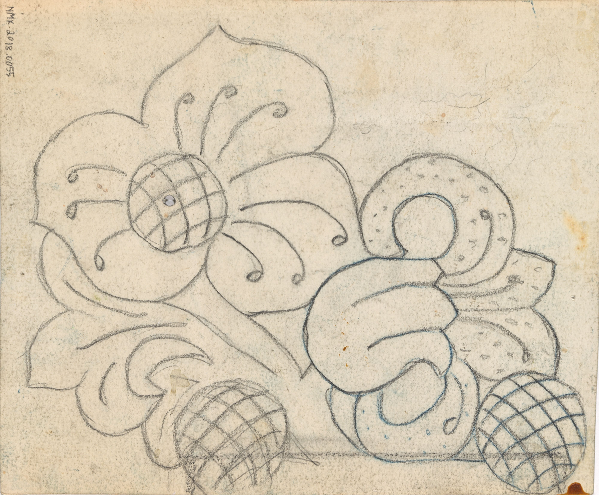 Blomst [Tegning]