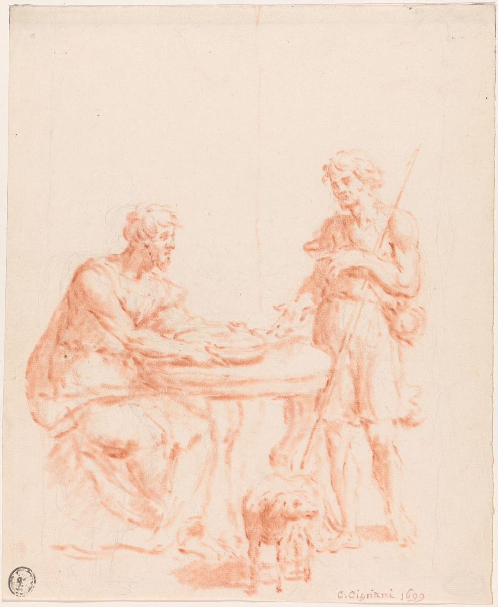 Esau og Jacob [Tegning]