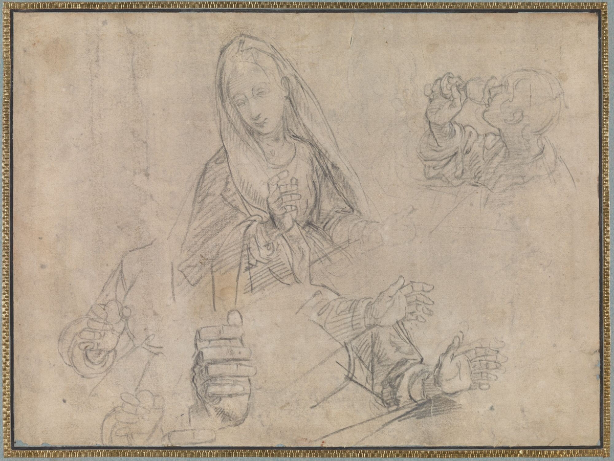 Figurstudier [Tegning]