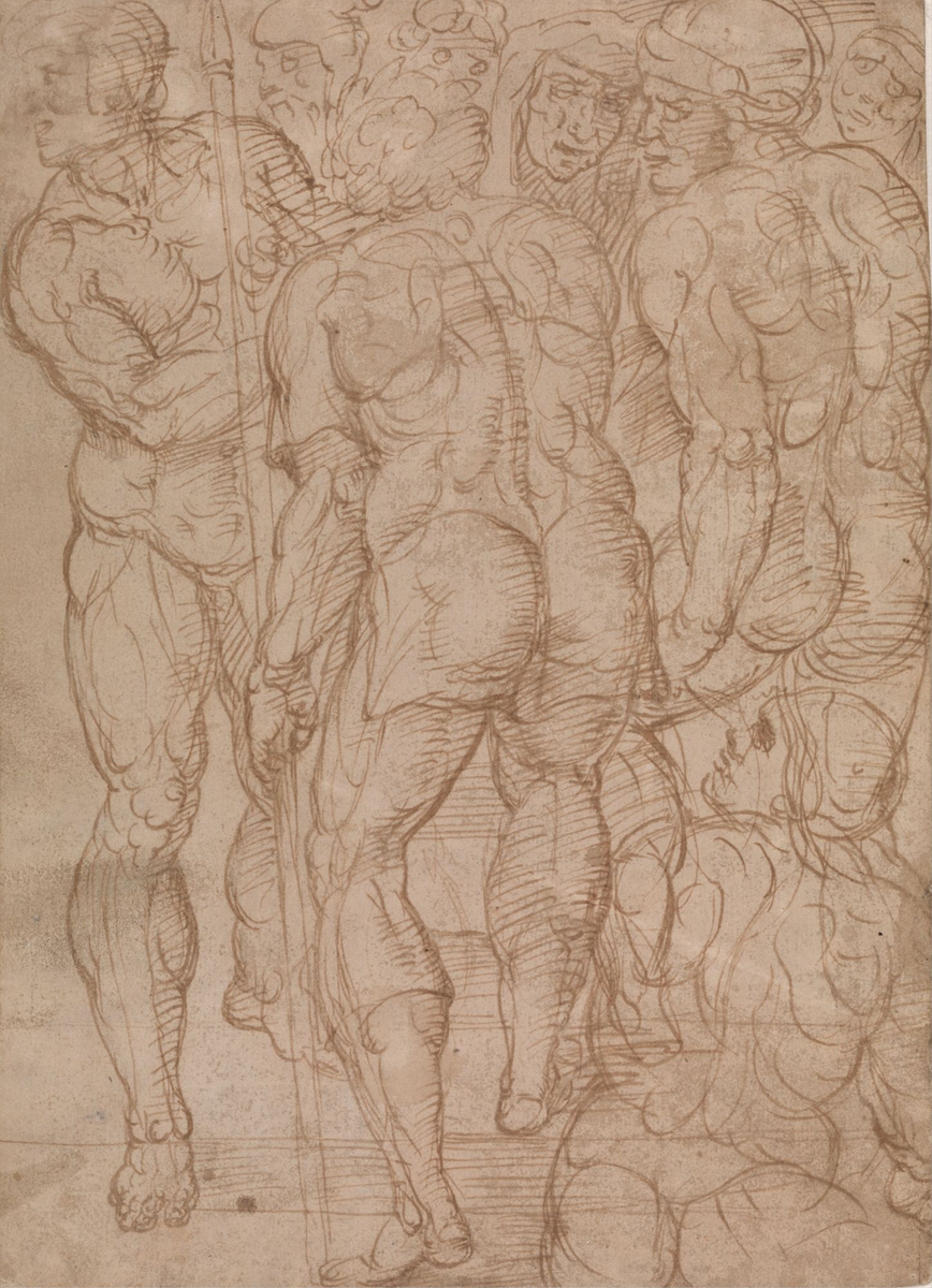 Figurgruppe [Tegning]
