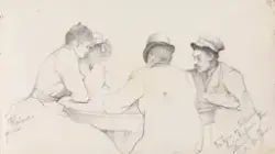 Halma-spillere [Tegning]