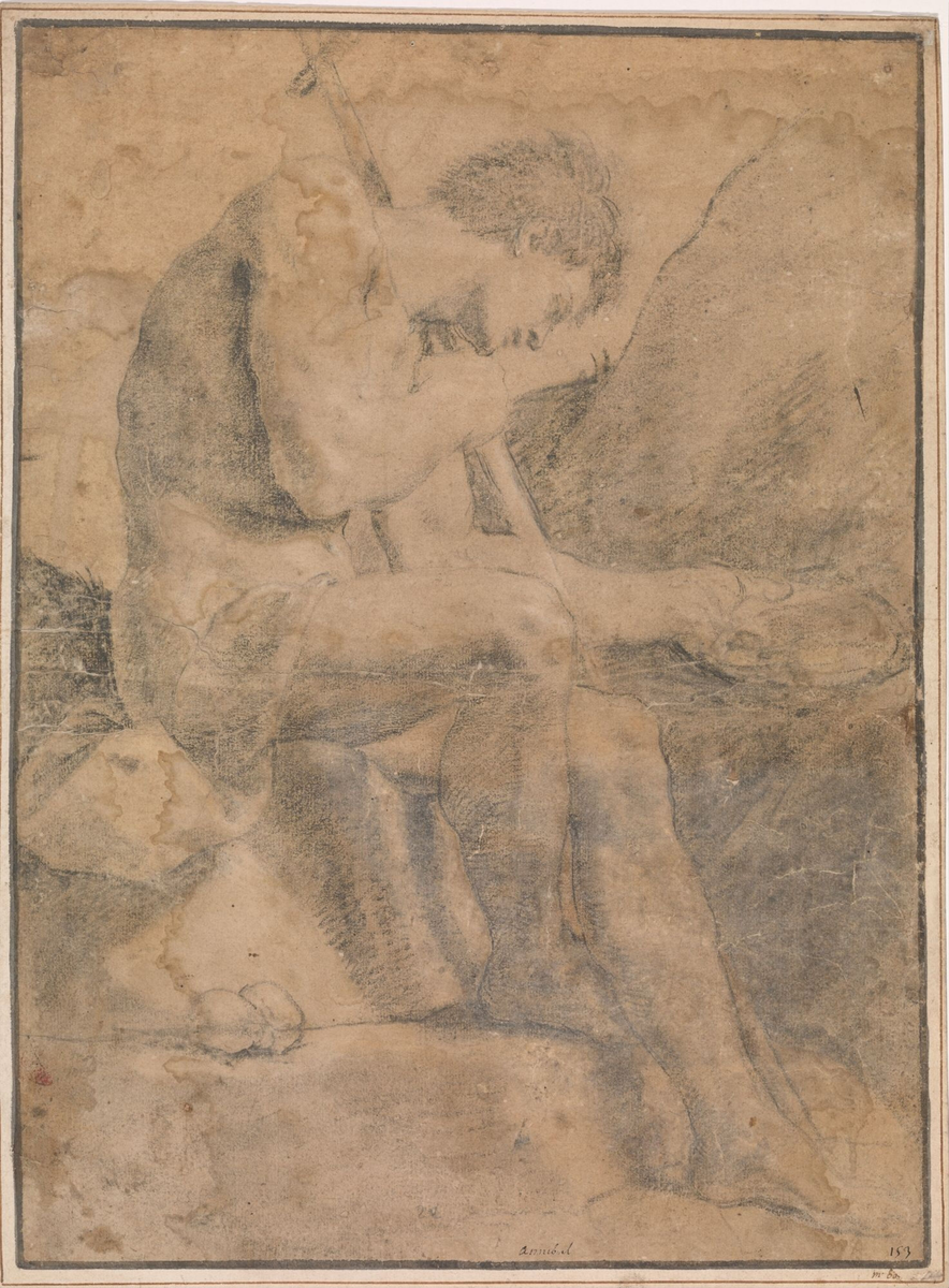 Johannes Døperen [Tegning]
