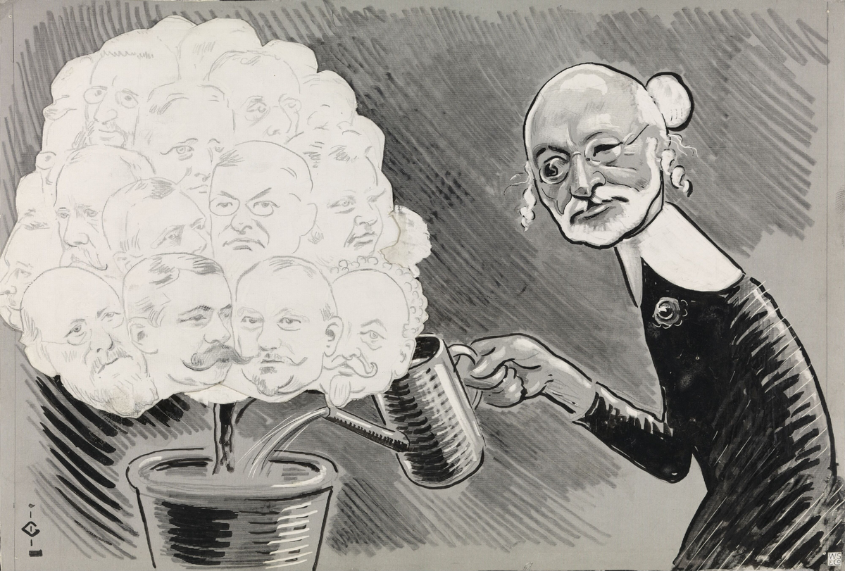 Politisk vekst [Tegning]