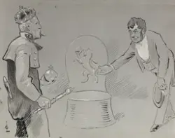 Kongedømmets normalisering etter VG’s forslag [Tegning]