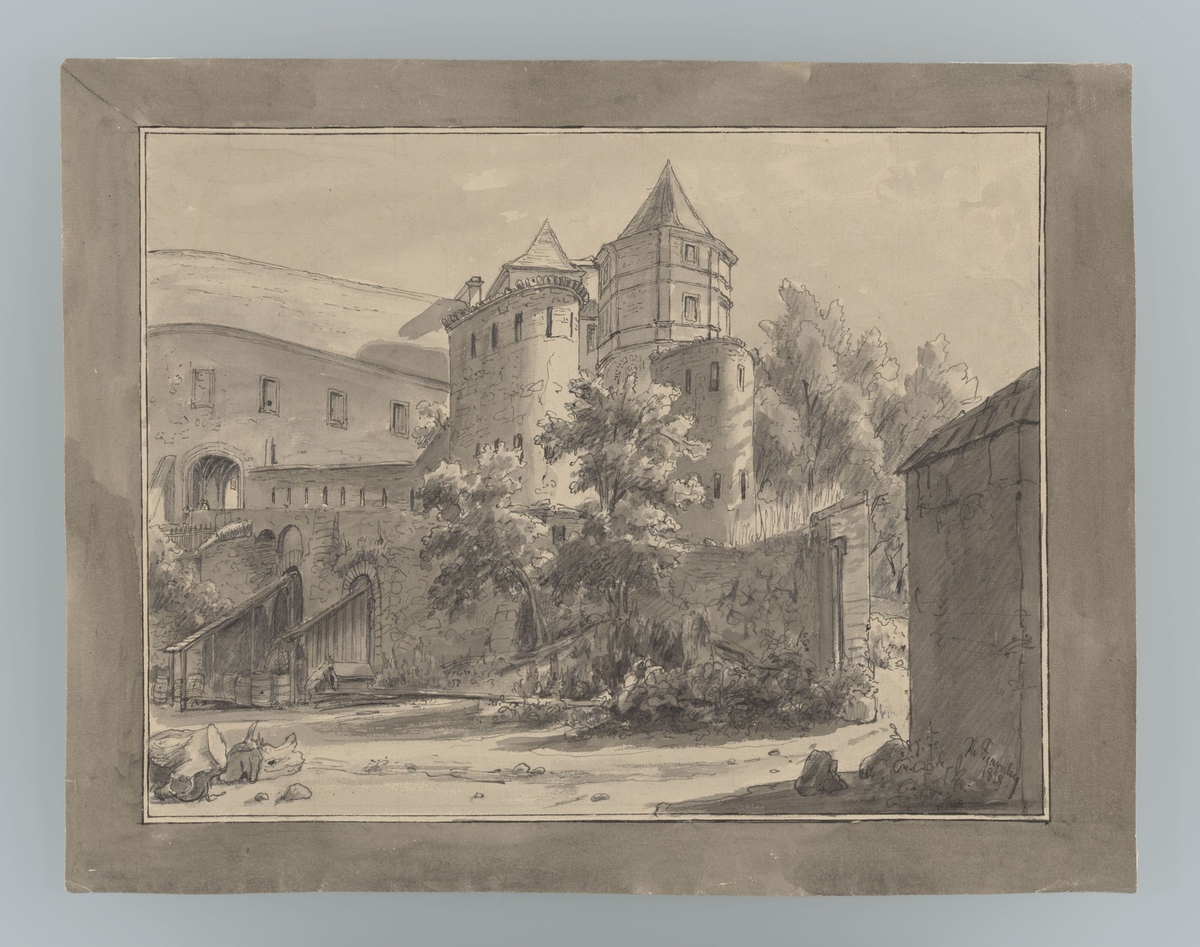 Scharfenberg slott [Tegning]