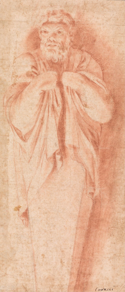 Antikk herme [Tegning]