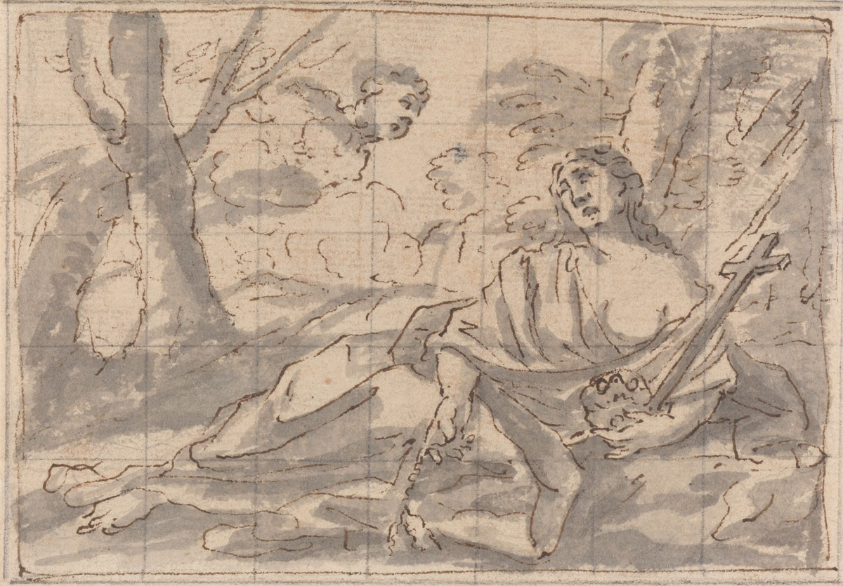 Den botferdige Magdalena [Tegning]