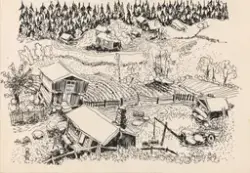 Grend, Telemark [Tegning]