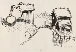 Nigard i Raulandsgrend [Tegning]