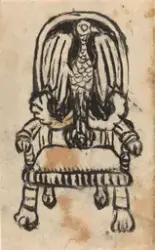 Stol, utkast [Tegning]